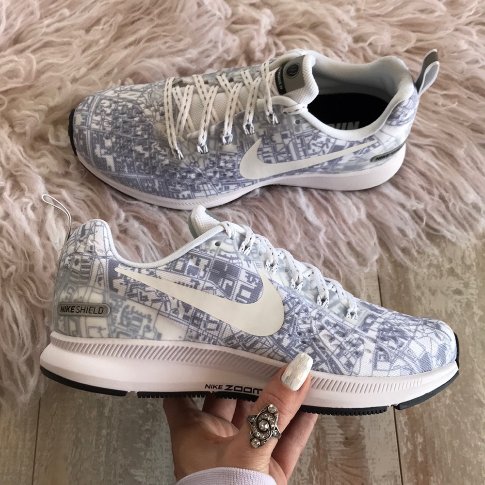NWT👻Nike ID shield Pegasus 34 Custom! - Picture 6 of 7